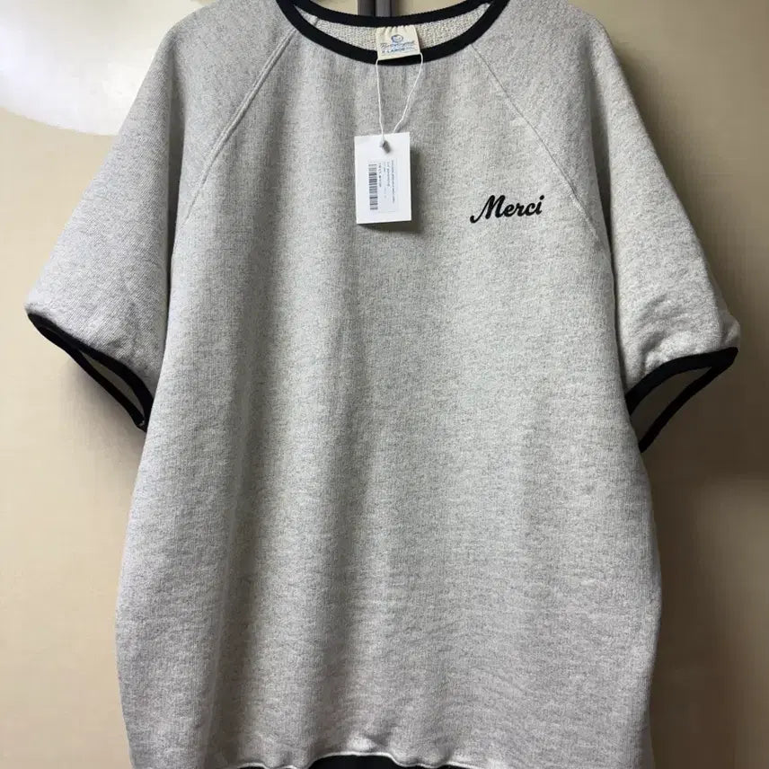 [BUNJANG] BIRTHDAYSUIT Gray XL Short Sleeve T-shirt / BIRTHDAYSUIT MERCI 반팔 (그레이 XL)