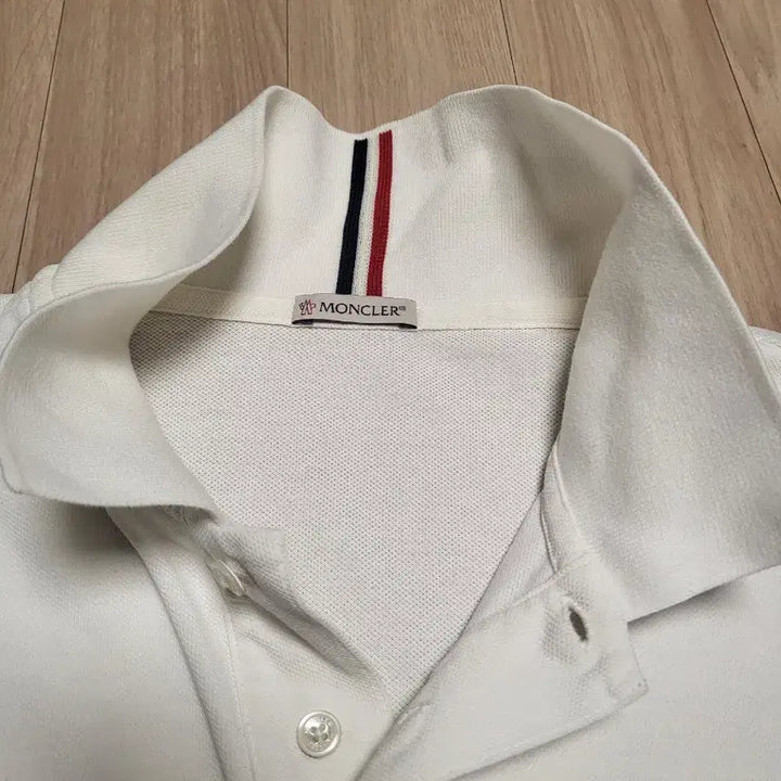 [BUNJANG] Moncler White Short Sleeve T-shirt XL / 몽클레어 화이트 반팔 XL