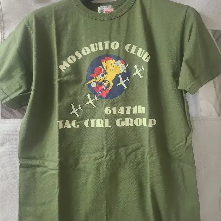 [BUNJANG] Buzz Rickson Olive Green T-Shirt / 버즈릭슨 반팔 티셔츠 L