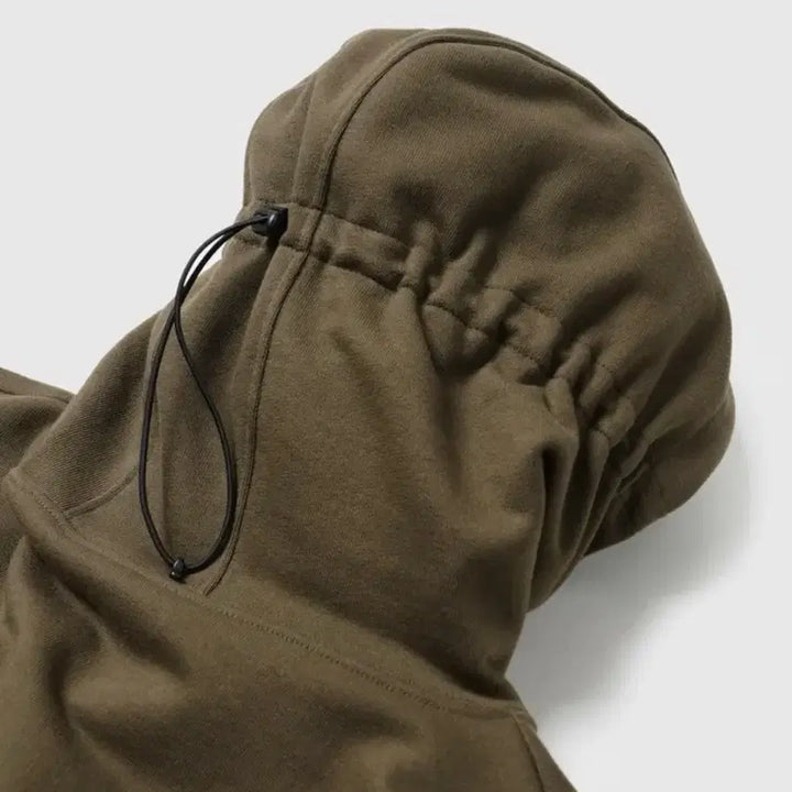 [SOLD OUT] [L] 프리즘웍스 밴딩 스냅 후디 브라운