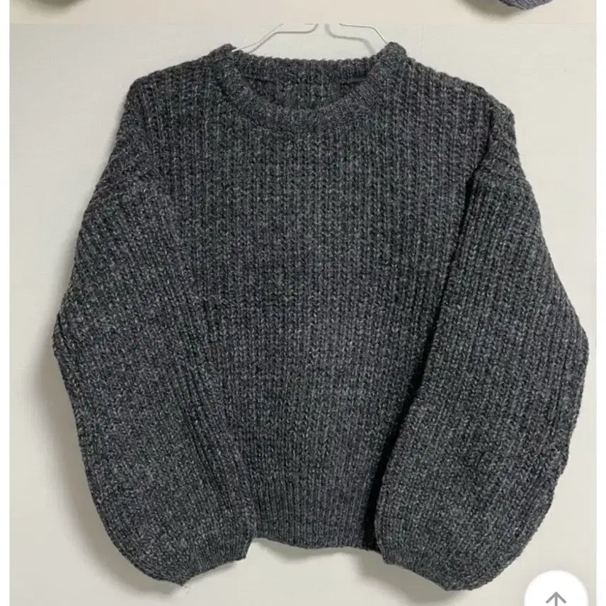 [BUNJANG] Balloon Knit Cable Knit Sweater / 벌룬 니트 꽈배기 니트 스웨터