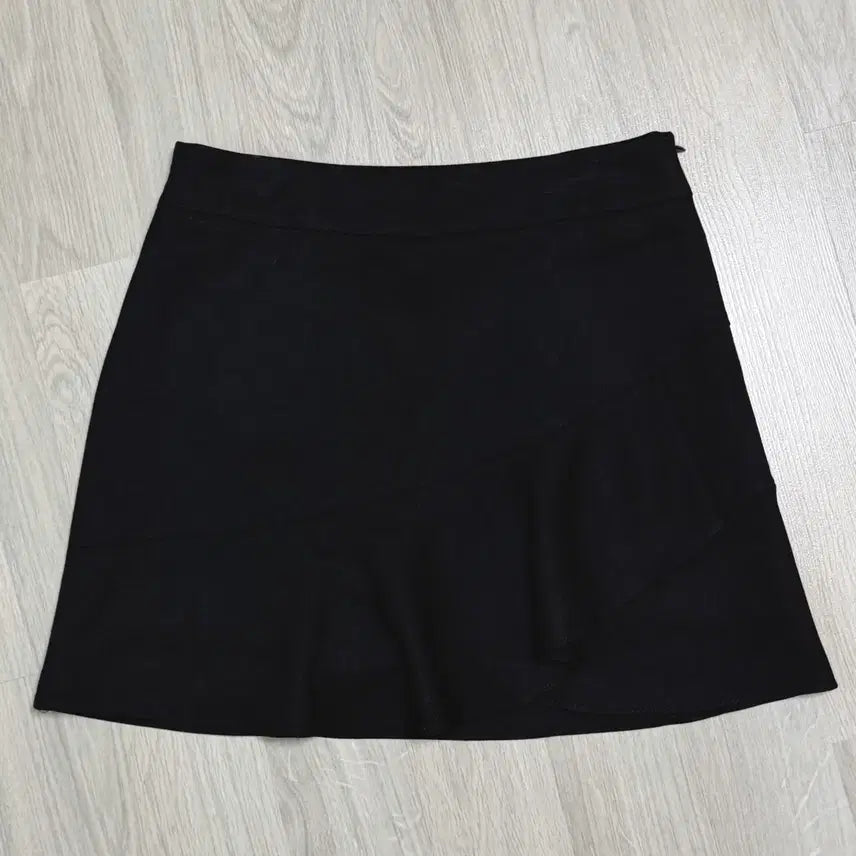 [BUNJANG] Black Frill Mini Skirt / 블랙 프릴 미니 스커트