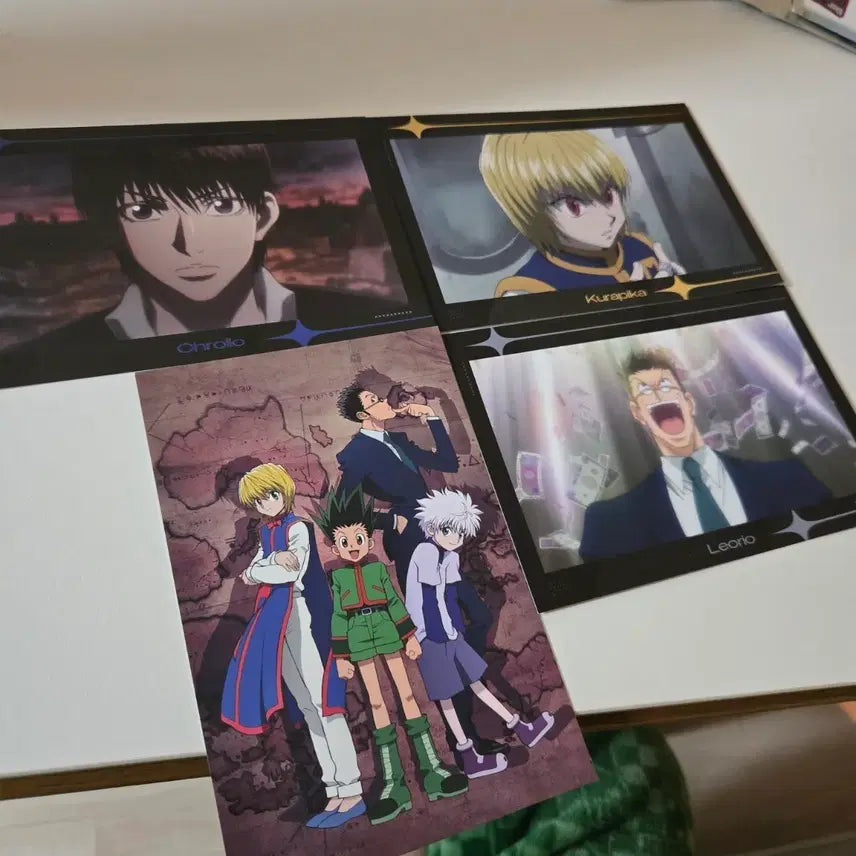 [BUNJANG] Hunter x Hunter Collaboration Cafe Special Postcard Bundle Set / 헌터헌터 콜라보카페 특전(엽서)