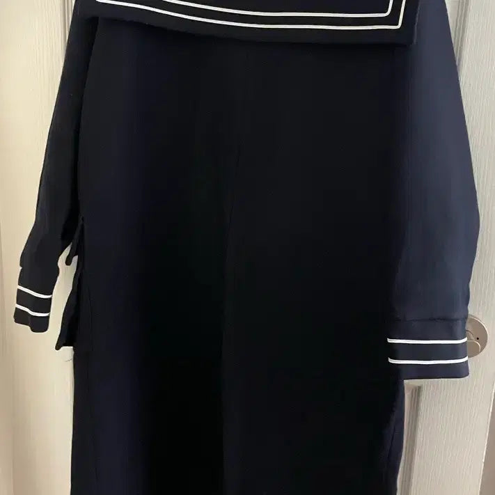[BUNJANG] Freckle Sailor Wool Long Coat / 프레클 세일러 울 롱 코트