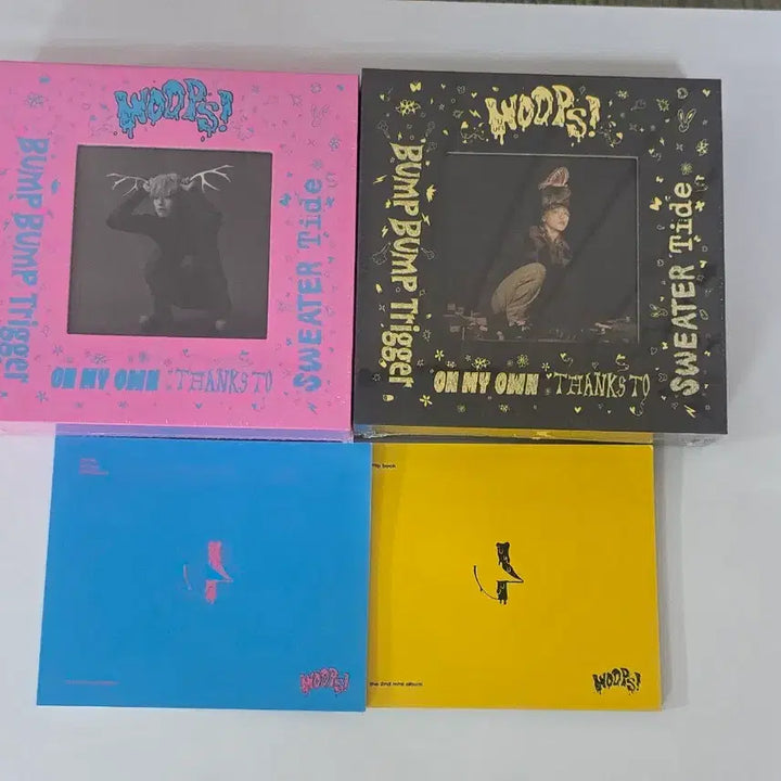 [BUNJANG] WOODZ [OOPS] Album (Unsealed) + First Press Photobook / WOODZ 우즈 앨범 웁스 일반반 미개봉+초동포토북
