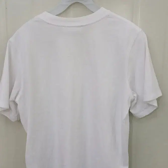 [BUNJANG] Low Classic White Cotton T-shirt LOC23AM_TS011 (S) / 로우클래식 화이트 면 티셔츠 LOC23AM_TS011 S사이즈