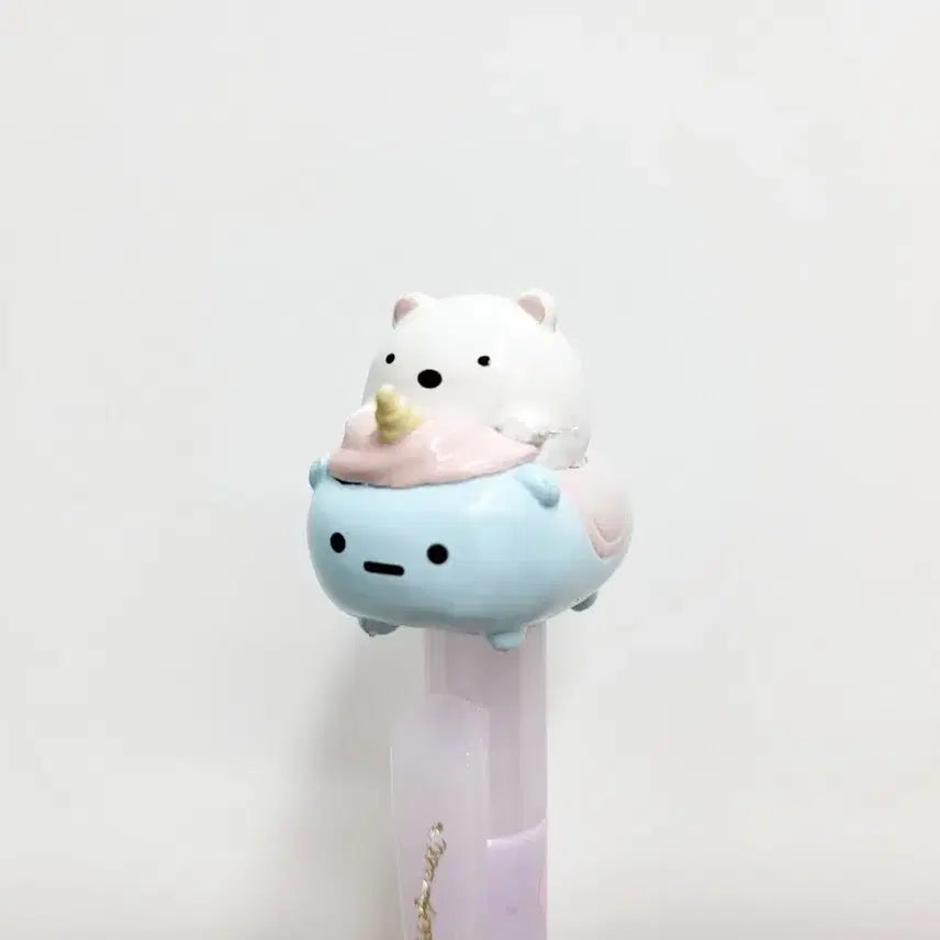 [BUNJANG] Sumikko Gurashi Shirokuma Mascot Ballpoint Pen / 스밋코구라시 시로쿠마 마스코트 볼펜