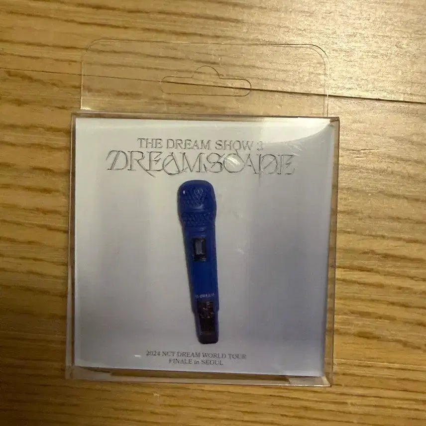 [BUNJANG] NCT DREAM Dream Show 3 Encore MD Microphone Badge Mark Version / 엔시티드림 드림쇼3 앙콘 엠디 마이크 뱃지  마크버전