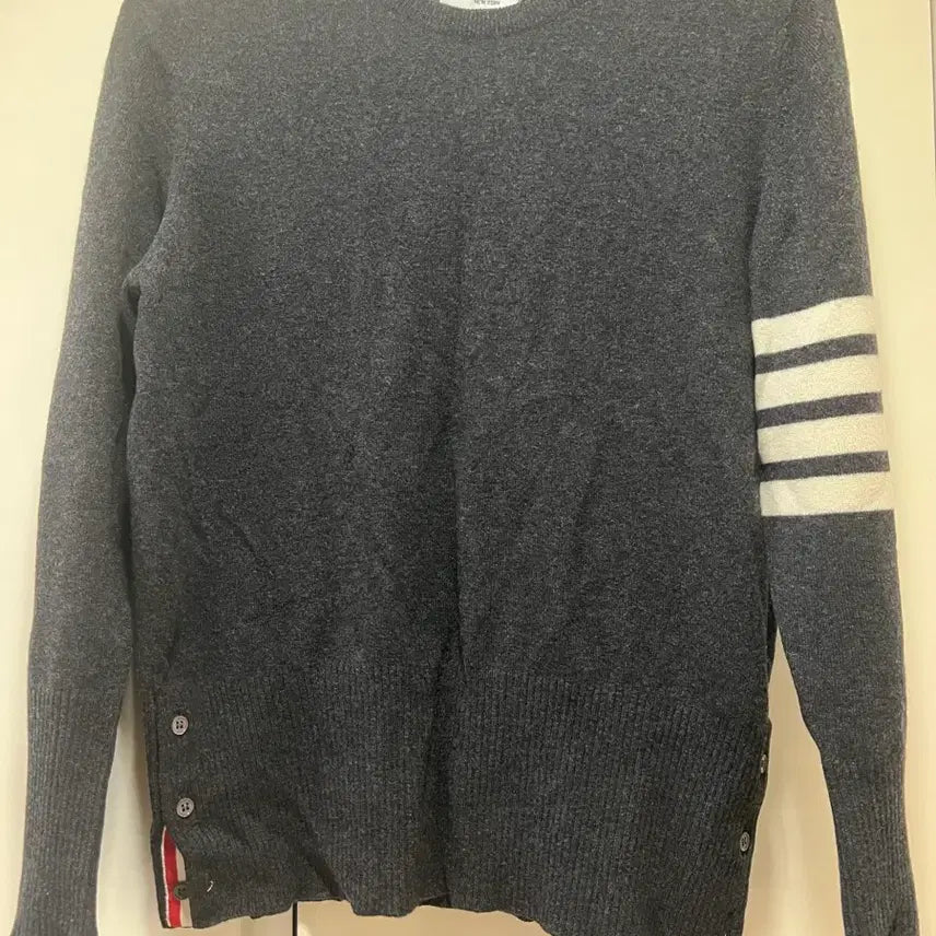 [BUNJANG] Thom Browne Charcoal Cashmere Knit / 톰브라운 차콜 캐시미어 니트 2