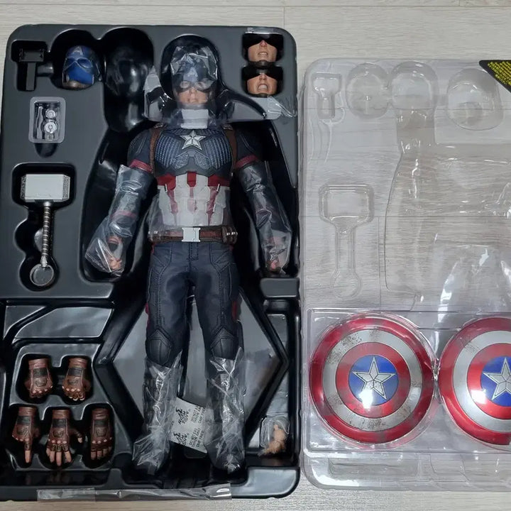 [SOLD OUT] 핫토이 캡틴아메리카 엔드게임 MMS 536 (개봉품)