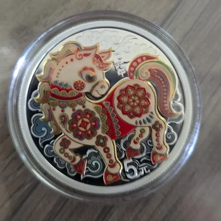 [SOLD OUT] 2026 중국 색채말 15g 한정판 은화