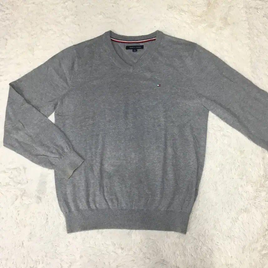 [BUNJANG] Tommy Hilfiger Round Neck Knit Sweater / 타미 라운드넥니트 만원샵 DD20