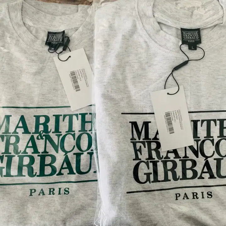 [BUNJANG] Marithe Francois Girbaud Mélange Short Sleeve T-Shirt / 마리떼 프랑소와 저버 멜란지 반팔 미개봉 새상품