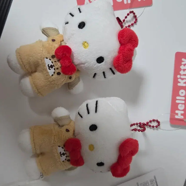 [BUNJANG] 산리오 헬로키티 인형 키링 세트 / 산리오 헬로키티 인형 키링 세트