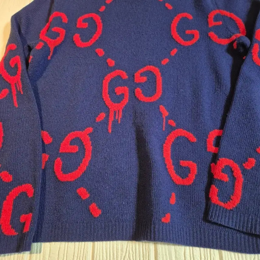 [BUNJANG] Gucci GG Jacquard Wool Knit Sweater / 구찌 GG자카드 울니트 s사이즈 팝니다