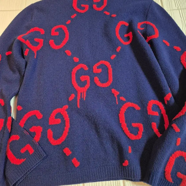 [BUNJANG] Gucci GG Jacquard Wool Knit Sweater / 구찌 GG자카드 울니트 s사이즈 팝니다