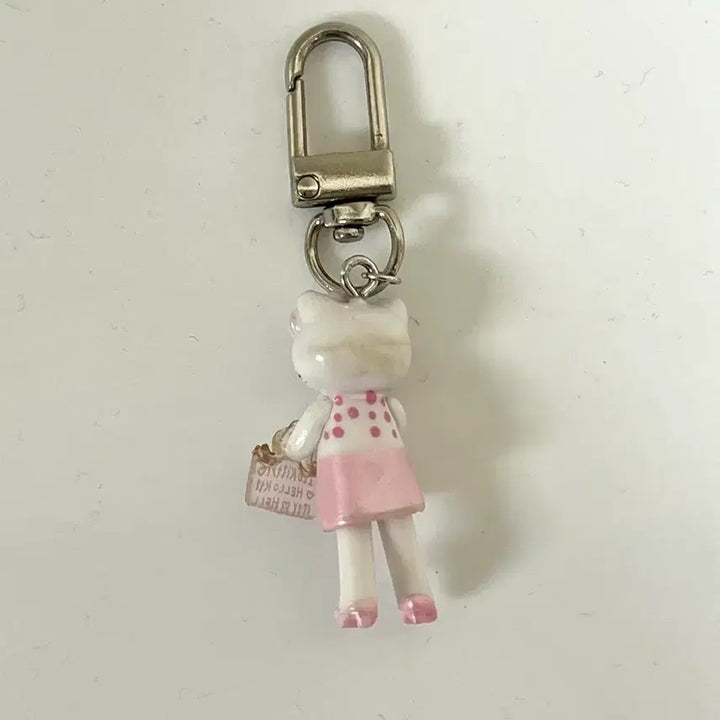 [BUNJANG] Long Legs Kitty Keychain / 롱다리키티 키링