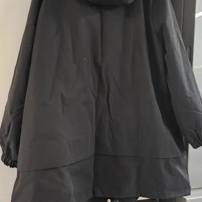 [BUNJANG] Ju Yun Black Hooded Long Coat 4XL / 새상품Ju Yun 블랙 후드 롱코트 4XL(120)품