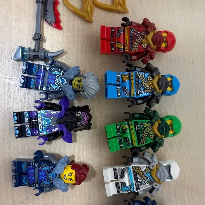 [BUNJANG] Lego Ninjago Rising Climber Dobok Minifigure Bundle Set / 개별x) 레고 닌자고 라이징 클라이머 도복 일괄