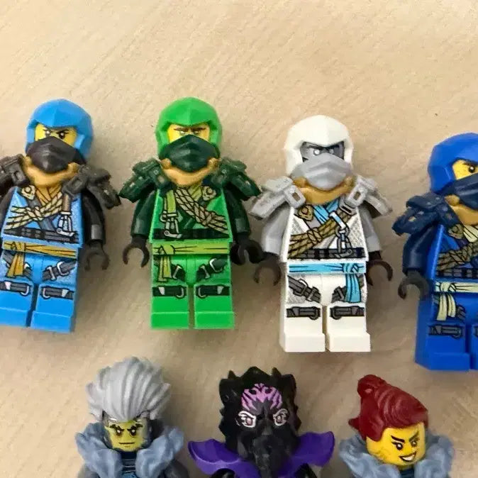 [BUNJANG] Lego Ninjago Rising Climber Dobok Minifigure Bundle Set / 개별x) 레고 닌자고 라이징 클라이머 도복 일괄