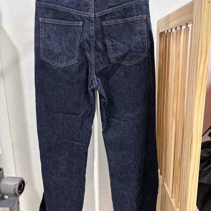 [BUNJANG] Uniqlo Dark Denim Wide Pants Women&