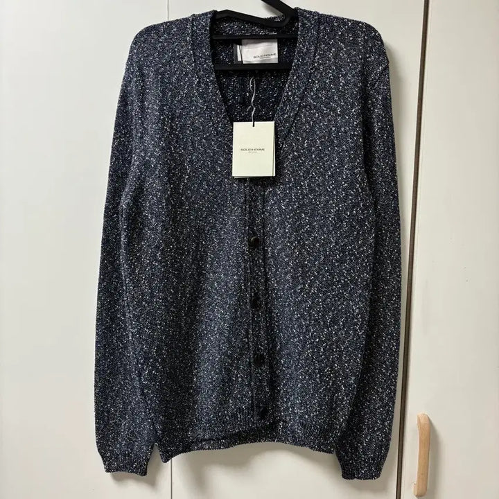 [BUNJANG] Solid Homme V-Neck Slim Fit Cardigan / 솔리드옴므 브이넥 슬림핏 가디건
