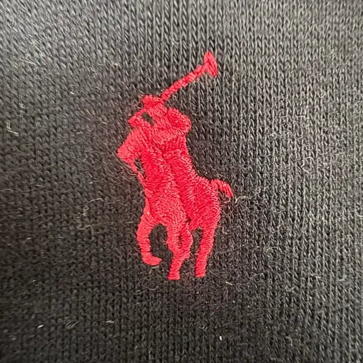 [BUNJANG] Polo Black Sweatshirt / 폴로 검정 맨투맨