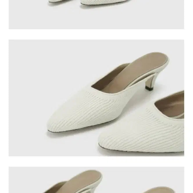 [BUNJANG] Yumeru Knit Mules - Size 245 / 유메르 니트 뮬 245 새상품 60%할인 착화감best