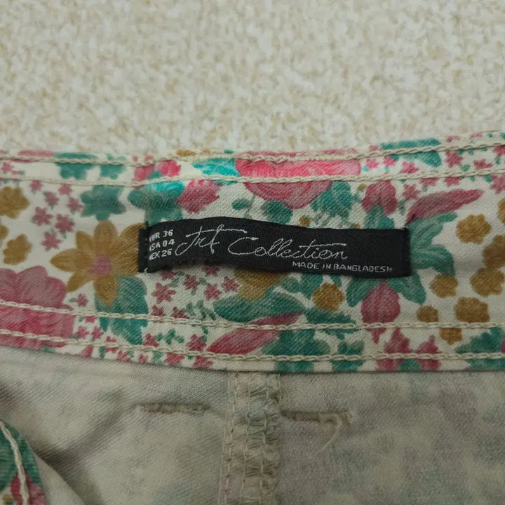 [BUNJANG] Vintage Floral Print Shorts / (EUR36)여성 반바지 숏팬츠 플라워 빈티지 바캉스 W3099