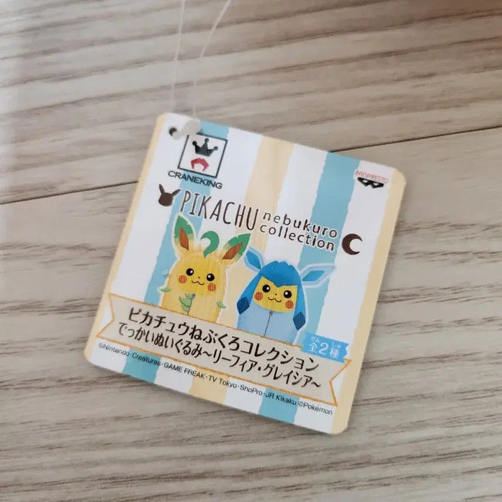[BUNJANG] Pokemon Leafeon Sleeping Bag Pikachu Plush (Medium) / 포켓몬스터 리피아 침낭피카츄 봉제중형인형