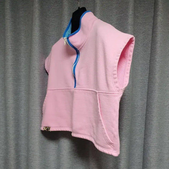 [BUNJANG] Lapricala Jua Half-Zip Short Sleeve Sweatshirt / Lapricala 라프리카라 주아 반집업 반팔 맨투맨 F