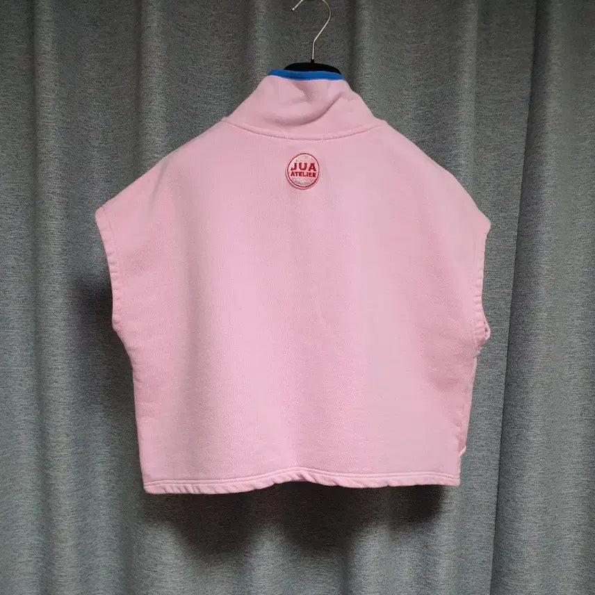 [BUNJANG] Lapricala Jua Half-Zip Short Sleeve Sweatshirt / Lapricala 라프리카라 주아 반집업 반팔 맨투맨 F