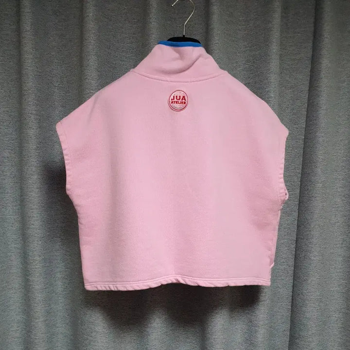 [BUNJANG] Lapricala Jua Half-Zip Short Sleeve Sweatshirt / Lapricala 라프리카라 주아 반집업 반팔 맨투맨 F