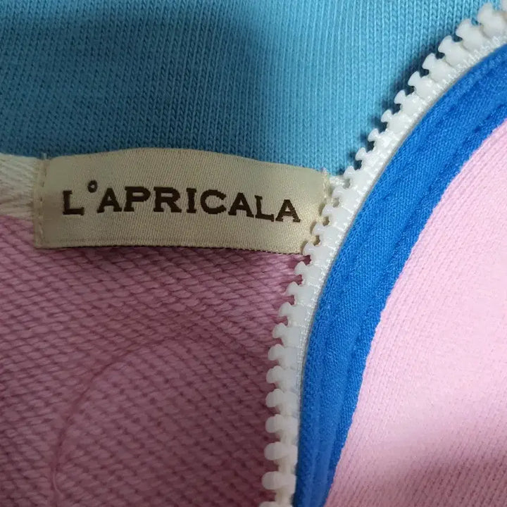 [BUNJANG] Lapricala Jua Half-Zip Short Sleeve Sweatshirt / Lapricala 라프리카라 주아 반집업 반팔 맨투맨 F