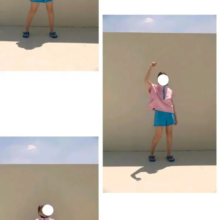 [BUNJANG] Lapricala Jua Half-Zip Short Sleeve Sweatshirt / Lapricala 라프리카라 주아 반집업 반팔 맨투맨 F