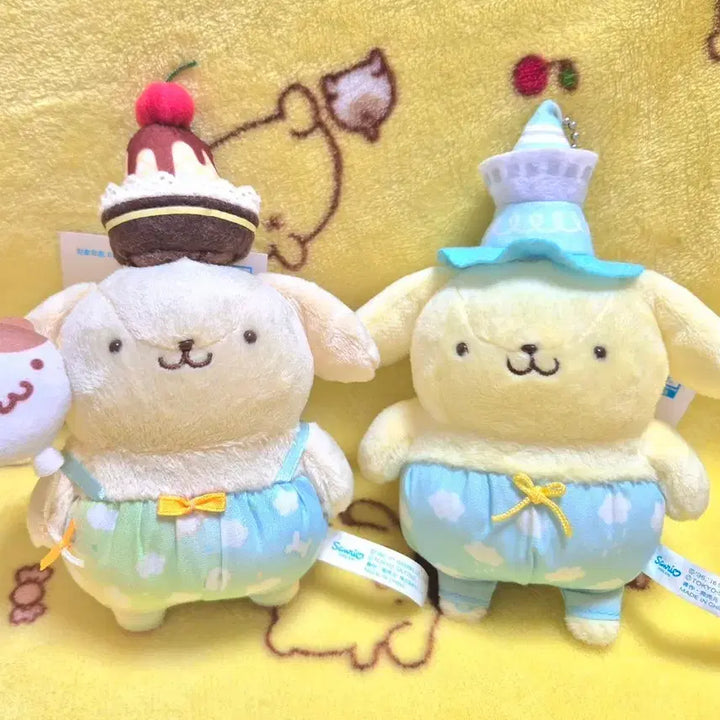 [SOLD OUT] 산리오 폼폼푸린 도쿄 스카이트리 한정 마스코트 키링 인형 세트