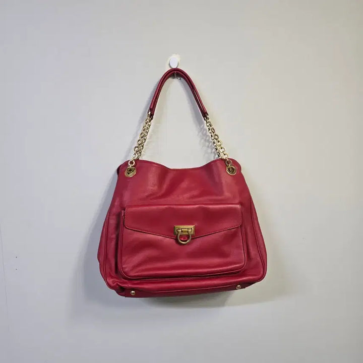 [BUNJANG] Salvatore Ferragamo Gancini Chain Shoulder Bag / 페라가모 간치니 체인 숄더백