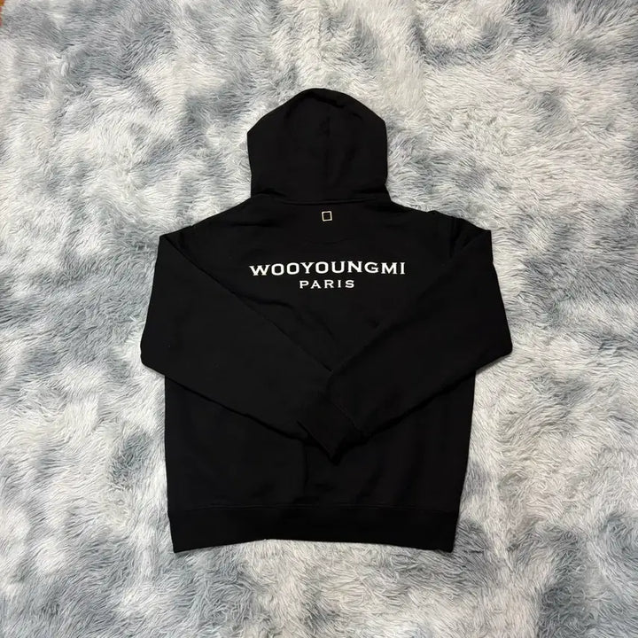 [BUNJANG] WooYoungMi Back Logo Hoodie / [48 Size] 우영미 백로고 후드티