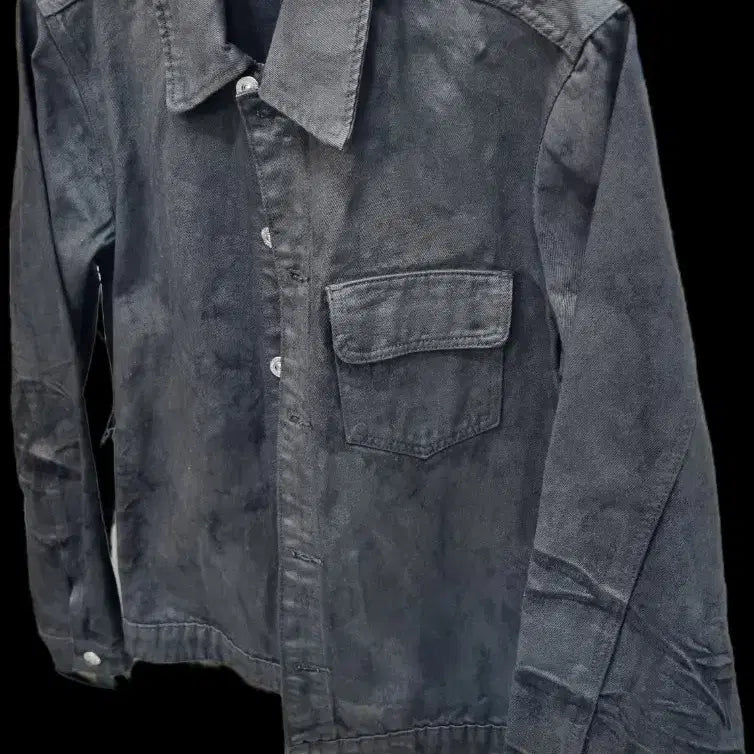 [BUNJANG] Our Legacy Black Washed Denim Shirt Jacket Size 48 / 아워레가시 블랙 워싱 데님 셔츠 자켓 48