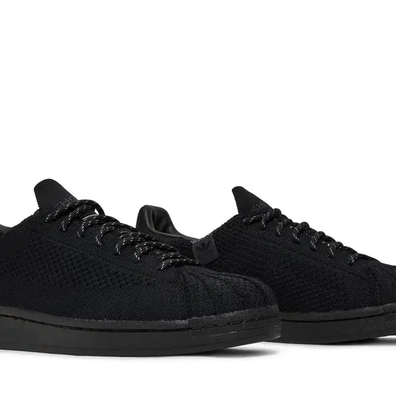 [BUNJANG] Adidas x Pharrell Superstar Primeknit Black Future / 아디다스 x 퍼렐 슈퍼스타 프라임니트 블랙 퓨처