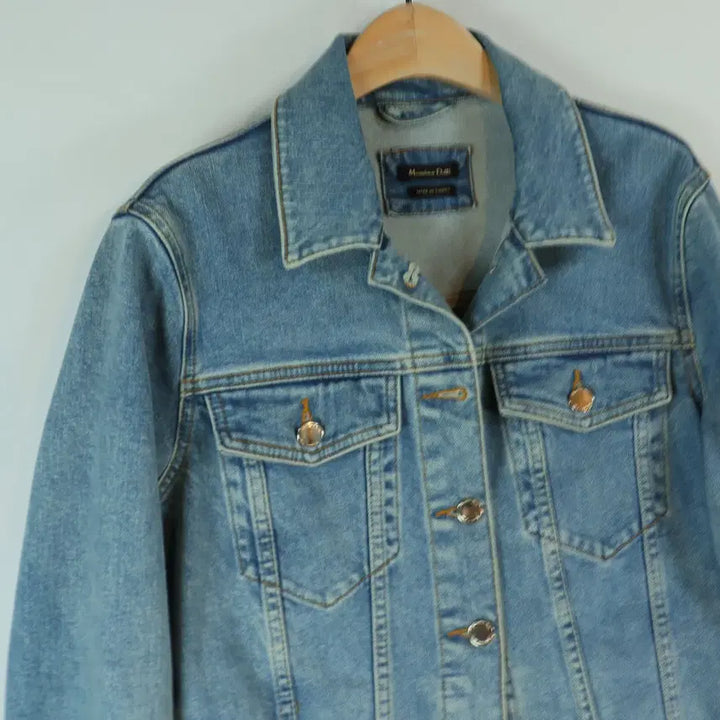 [BUNJANG] Massimo Dutti Blue Denim Jacket S / 마시모두띠 Massimo Dutti 데님 청 자켓 S 블루