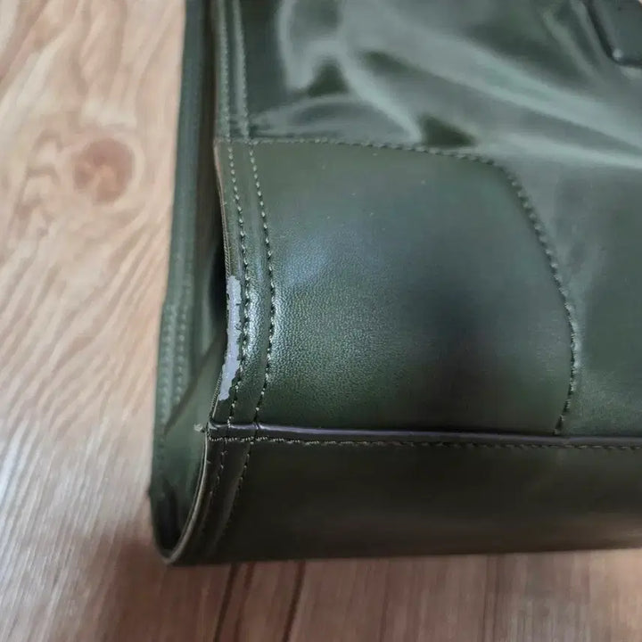 [BUNJANG] Tory Burch Ella Tote Bag / 토리버치 로고 토트백 카키색