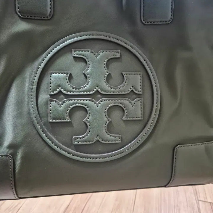 [BUNJANG] Tory Burch Ella Tote Bag / 토리버치 로고 토트백 카키색