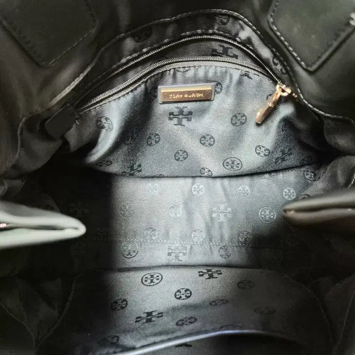 [BUNJANG] Tory Burch Ella Tote Bag / 토리버치 로고 토트백 카키색
