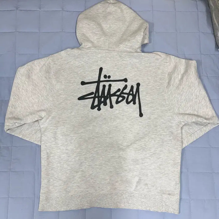 [BUNJANG] Stussy Basic Hoodie Ash Heather XL / [XL] 스투시 베이직 후드 애쉬 헤더 Stussy