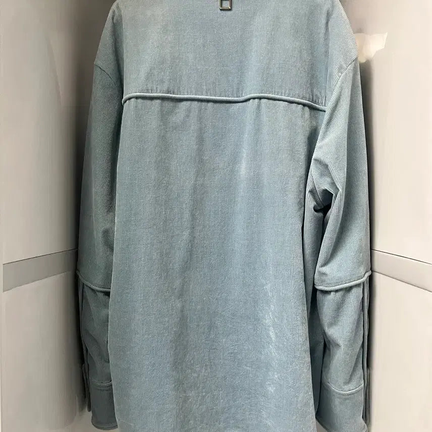 [BUNJANG] Wooyoungmi Blue Corduroy Jumper Size 48 / 우영미 블루 코듀로이 점퍼 48사이즈