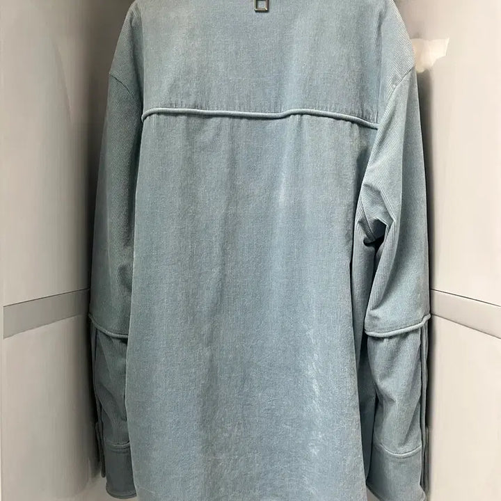 [BUNJANG] Wooyoungmi Blue Corduroy Jumper Size 48 / 우영미 블루 코듀로이 점퍼 48사이즈