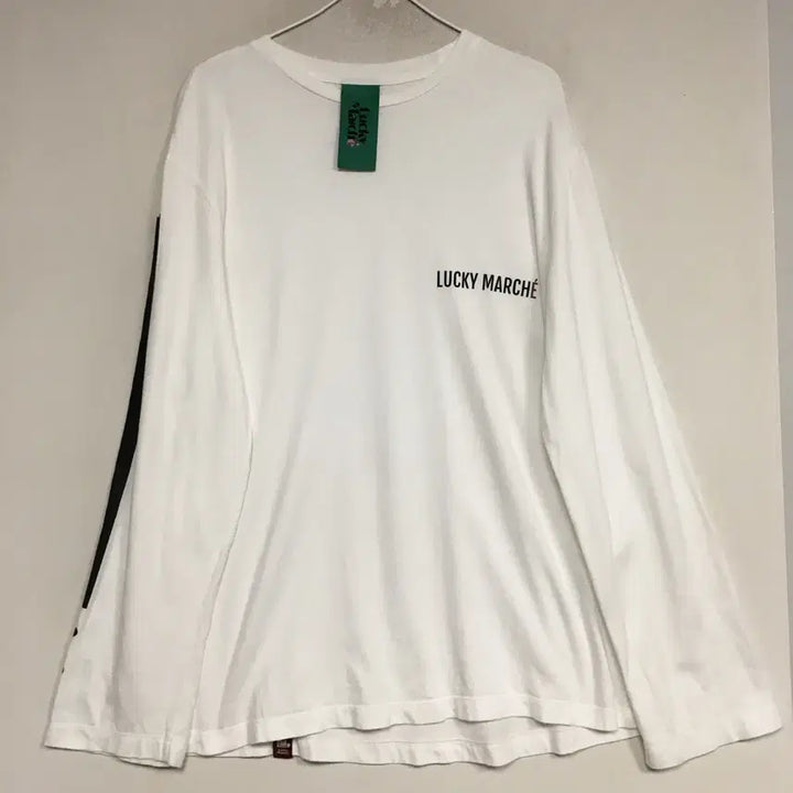 [BUNJANG] Lucky Chouette Lucky Marche Long Sleeve T-Shirt M / 럭키슈에뜨 럭키마르쉐 긴팔 티셔츠 M