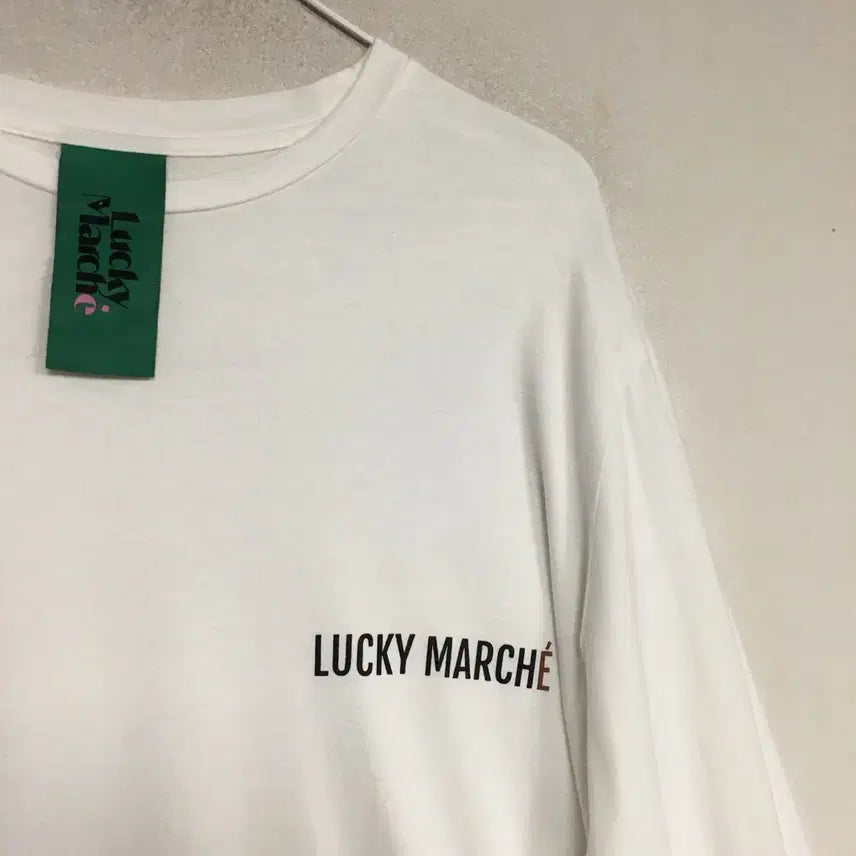 [BUNJANG] Lucky Chouette Lucky Marche Long Sleeve T-Shirt M / 럭키슈에뜨 럭키마르쉐 긴팔 티셔츠 M