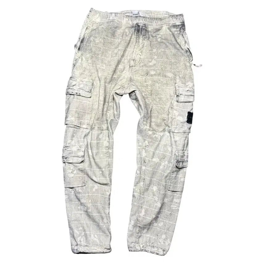 [BUNJANG] Stone Island Dust Ghillie Camo Pants / Stone Island 스톤아일랜드 더스트 길리 카모팬츠